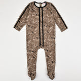 בייביגרו מודפס בסיומת סרט - זית