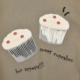 חולצת פוטר קאפקייקס - זית