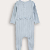 Babygro Reeves with Patch - Blue