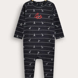 Babygro Paris Pajamas - Navy
