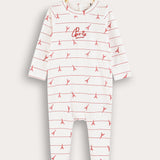 Babygro Paris Pajamas - Red
