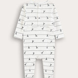 Babygro Paris Pajamas - White