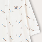 שמלת פולו עם צווארון - שמנת