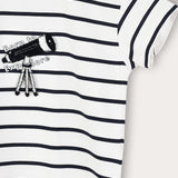 T-shirt with logo - beige