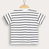 T-shirt with logo - beige