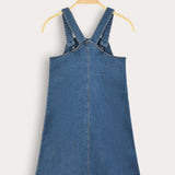 Denim sarafan - jeans