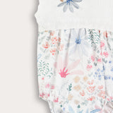 אוברול בייבי עם הדפס - תכלת