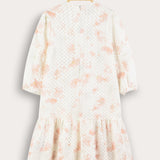 שמלת קומות סריג קרושה - כתום