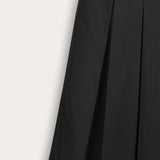 חצאית קפלים אלגנטית - שחור