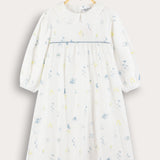 Floral print dress - blue
