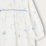 Floral print dress - blue