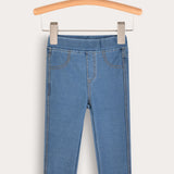 טייץ ג'ינס ארוך - כחול