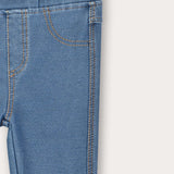 טייץ ג'ינס ארוך - כחול