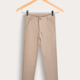 מכנסיים ארוכים אלגנטיים - בז'