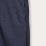Long textured pants - blue