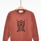 סוודר בנים מועדון גולף - חמרה