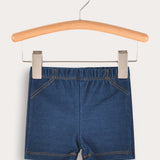 Short denim tights - jeans