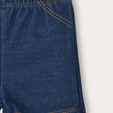 Short denim tights - jeans