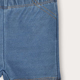 טייץ ג'ינס קצר - כחול