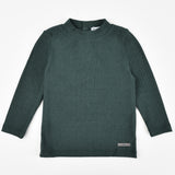 חולצת ריב בייבי חצי גולף - ירוק