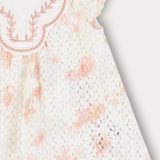 שמלת בייבי סריג - כתום