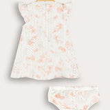 שמלת בייבי סריג - כתום