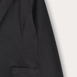 Elegant blazer jacket - black