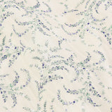 שמלת צ'ק פרחונית - כחול