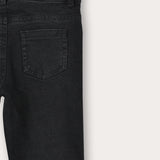 Long jeans - black