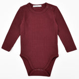 בגד גוף ניקי ריב - בורדו