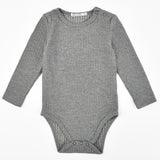 בגד גוף ניקי ריב - אפור