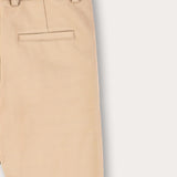 Long jersey pants - beige