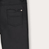 5-pocket pants - black