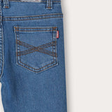 מכנסי ג'ינס ארוכים - כחול