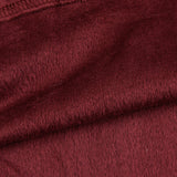 חצאית פעמון מקטיפה - בורדו