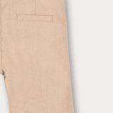 Pocket button pants - beige