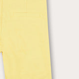 Pocket Button Pants - Yellow