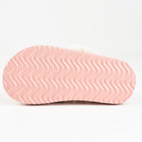 נעלי בית עם פרווה - ורוד