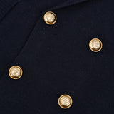 בלייזר סריג אלגנטי - נייבי