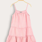 סרפן קומות עם כתפיות - ורוד