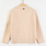 בלייזר סריג אלגנטי - בז'