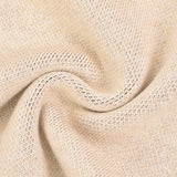 חולצת סריג בדוגמת צמות - שמנת