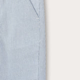 Striped shorts - light blue
