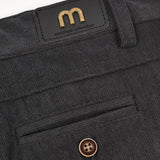 מכנסיים קלאסיים עם כיסים - אפור