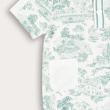 אוברול עם כיסים - מנטה