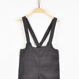 מכנסי סרבל בייבי - אפור