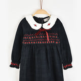 אוברול בייבי עם צווארון - נייבי