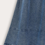 Midi denim skirt - blue
