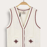 Pocket vest - beige