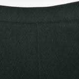 חצאית פעמון מבד סריג - ירוק